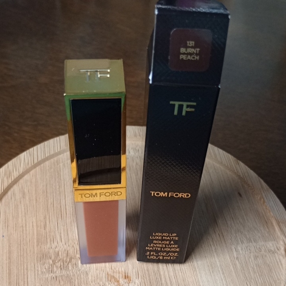 Tom Ford Liquid Lipstick — Burnt Peach Brown
